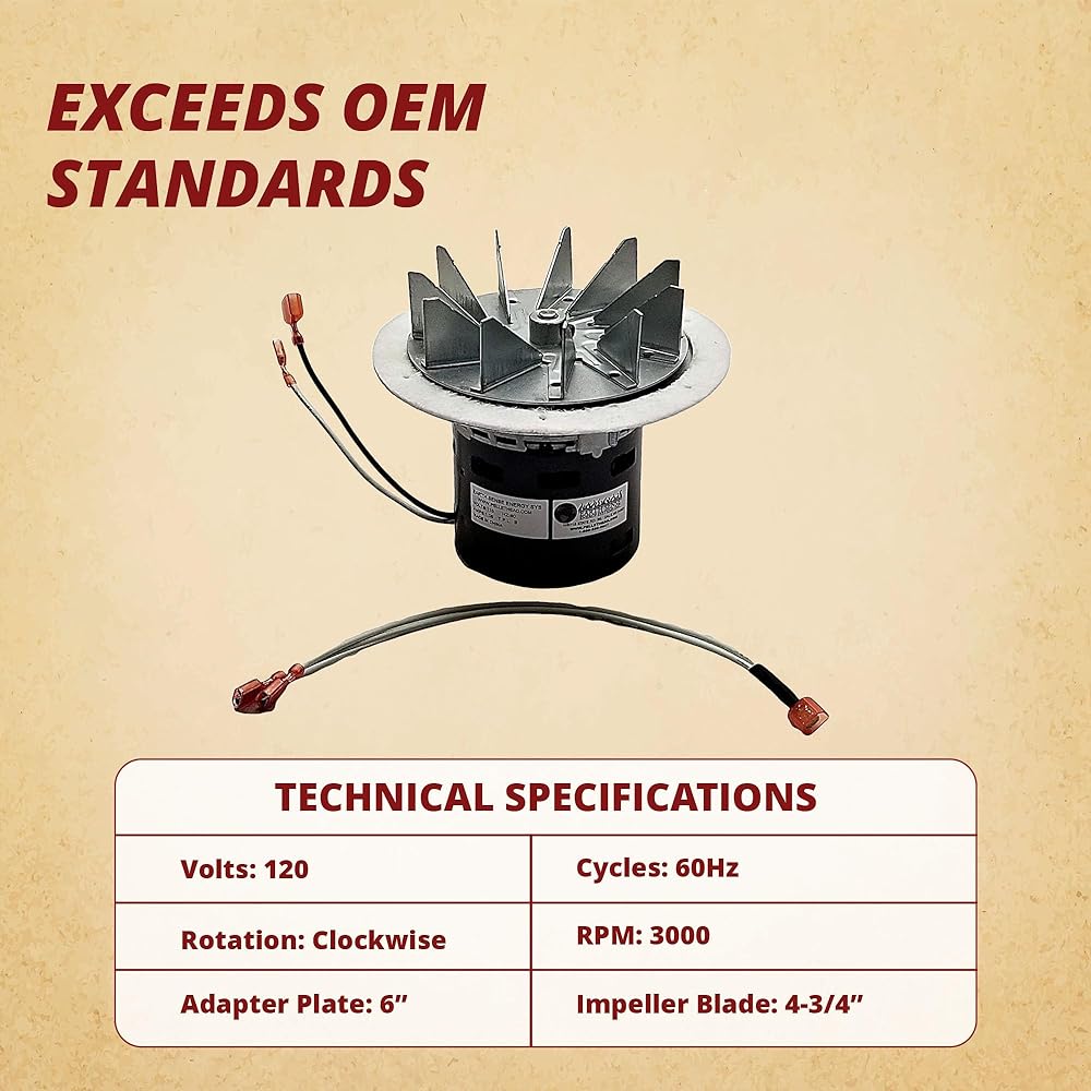 ST CROIX combustion exhaust blower motor fans 80P20001-R 80P31093-R