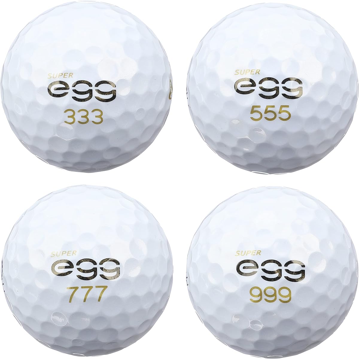 PRGR Golf Ball SUPERegg 19NEW SUPERegg BALL DZ GB1031 Pearl White