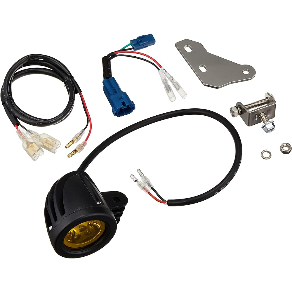 KITACO LED Shuttle Beam Kit (Lime Yellow) CT125 Hunter Cub (JA55/JA65) Kitaco Bush Guard Equipped Vehicle 800-1470530