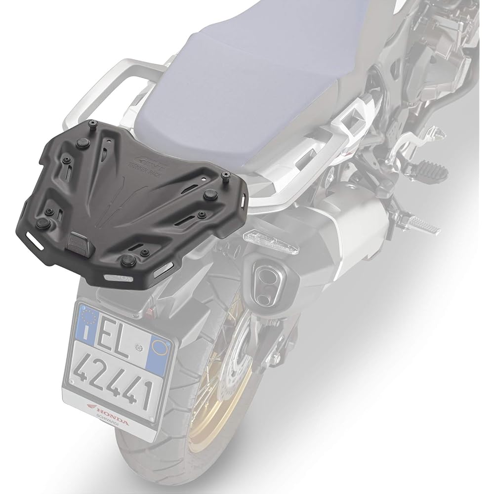 GIVI / Jibi M9 Plate Kit COMPLETE Aluminum Black | M9b