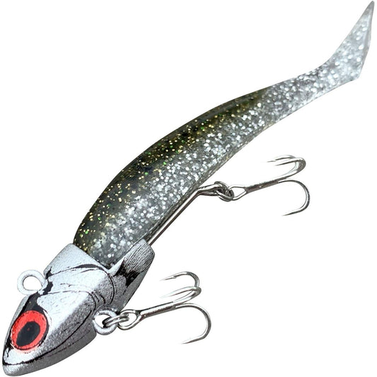 COREMAN Lure VJ-16 Vibration Jig Head Silver Head/Shallow Bait