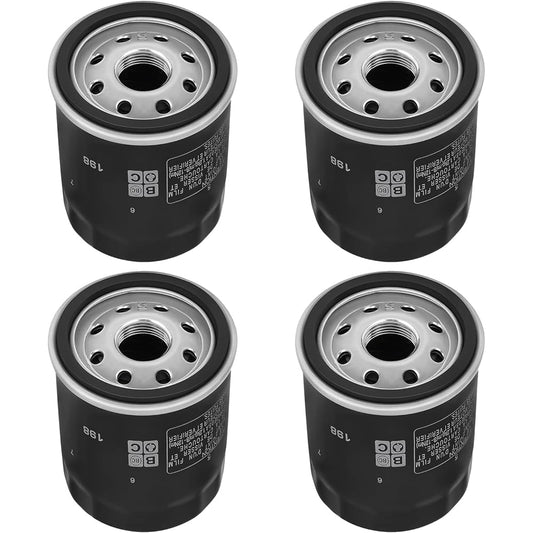 JICHEKU 4 Pieces Oil Filter 2540086 2540122 for Polaris Ranger 500 570 700 800 900 Crew XP RZR S 800 RZR 4 800 RZR 900 XP RZR 1000 900 800 570 ACE 900 570 500 Sportsman 800 700 600 ACE 150 500 570 900