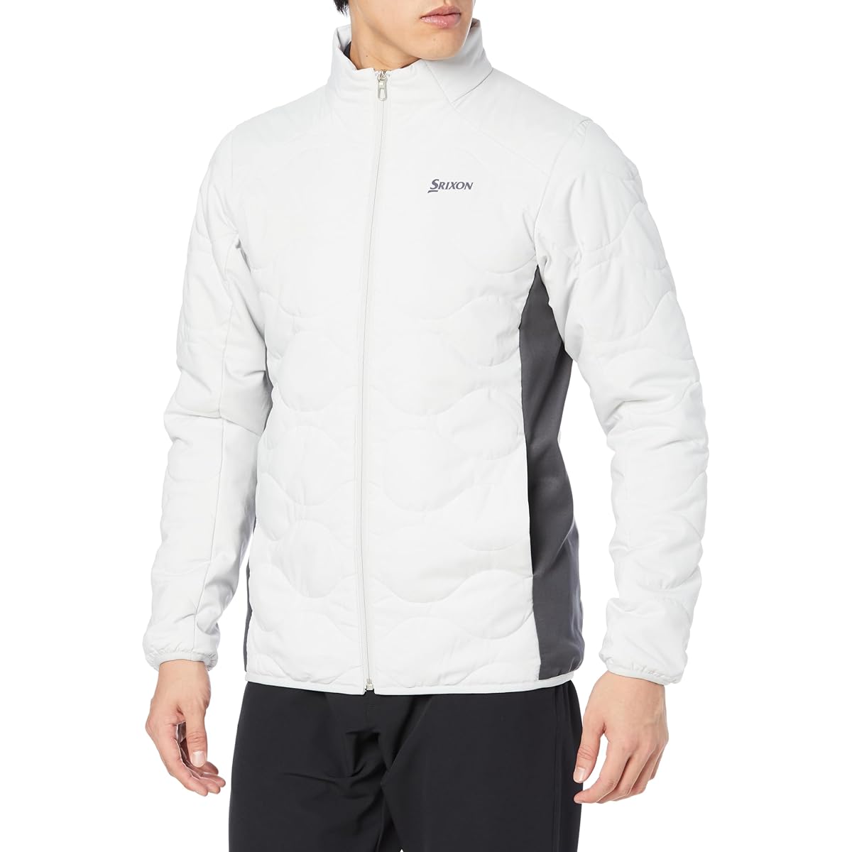 [SRIXON] Full Zip Jacket Filling HEAT NAVI Thermal Storage MOTION 3D Stretch Partially Water Repellent Golf RGMWJK05 Men's