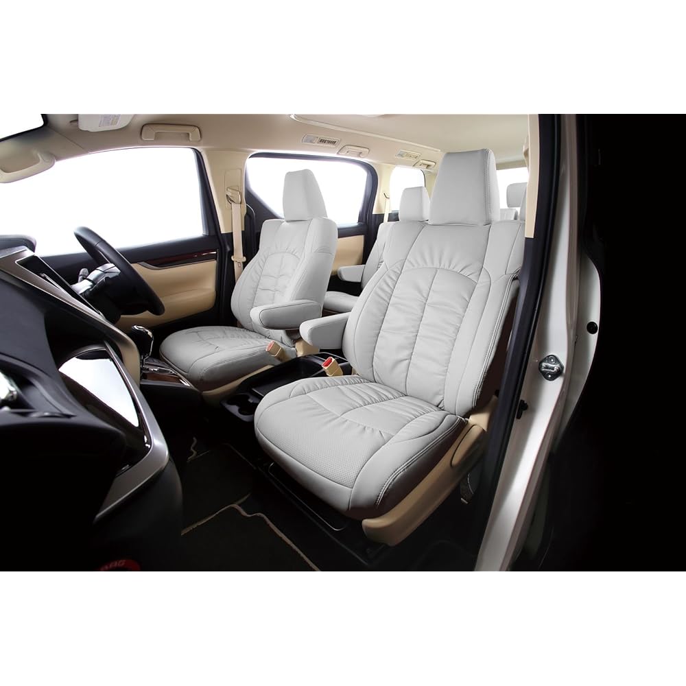 Clazzio Seat Cover Shuttle Hybrid GP Series 5 Seater Clazzio Jacka Light Gray EH-2002
