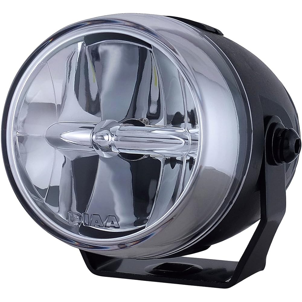 PIAA Motorcycle Fog Lamp LED 6000K Additional Lamp Diameter 70mm Multi-Reflector 12V7.5W LP270 IPX7 Vehicle Inspection Compatible 1 Piece MLL3