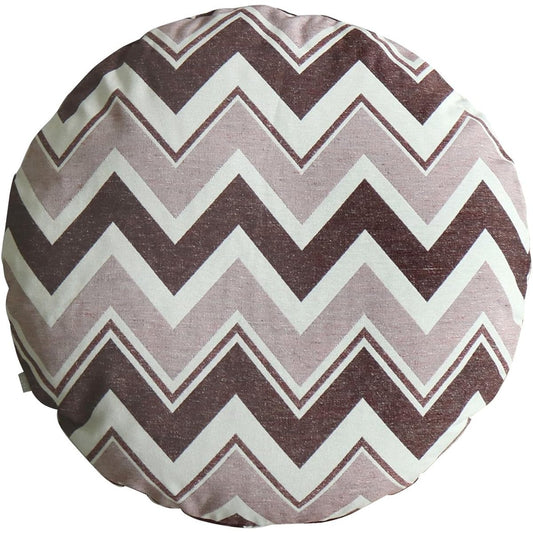 Quarter Report Floor Cushion φ60 Sarna Wine Made in Japan