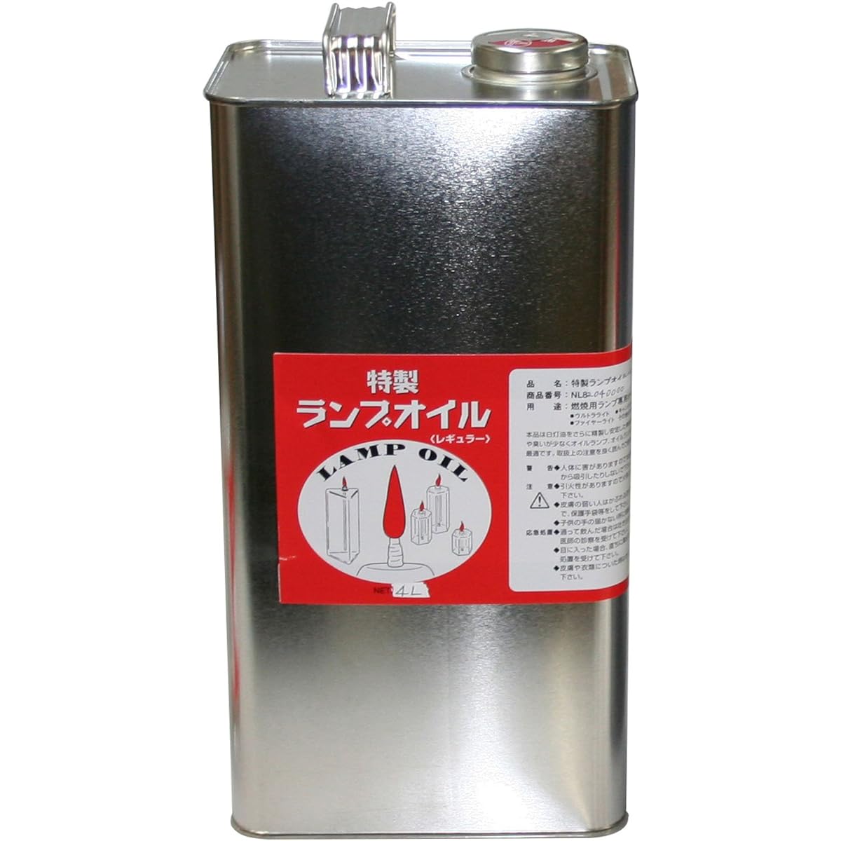LINDEN Liquid Fuel Special Lamp Oil Regular 4 Liter Can NL81040000
