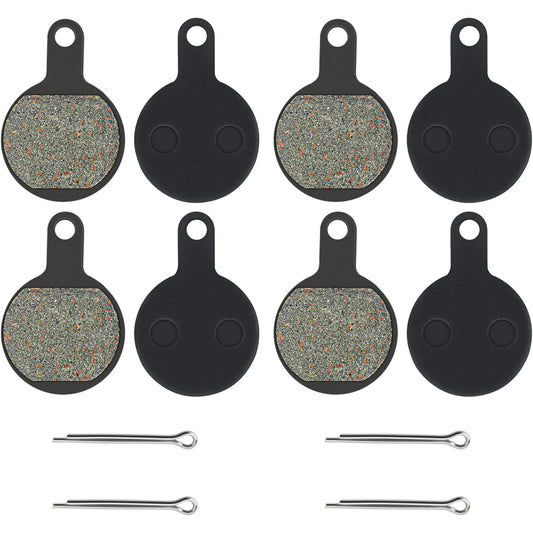 MOACCE [4 Pairs/Set] Bicycle Disc Brake Pads Compatible Model Tektro Novela 2011 Lyra IOX.11 I0x 10x MTB Bike Noise Reduction Compatibility Durable