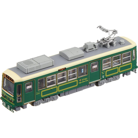 MODEMO N Gauge Tokyo Toden 7700 Type 7701 Midori M Car NT167 Railway Model Train