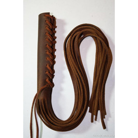High durability brown leather motorcycle cover HD motorcycle 20 inch fringe
