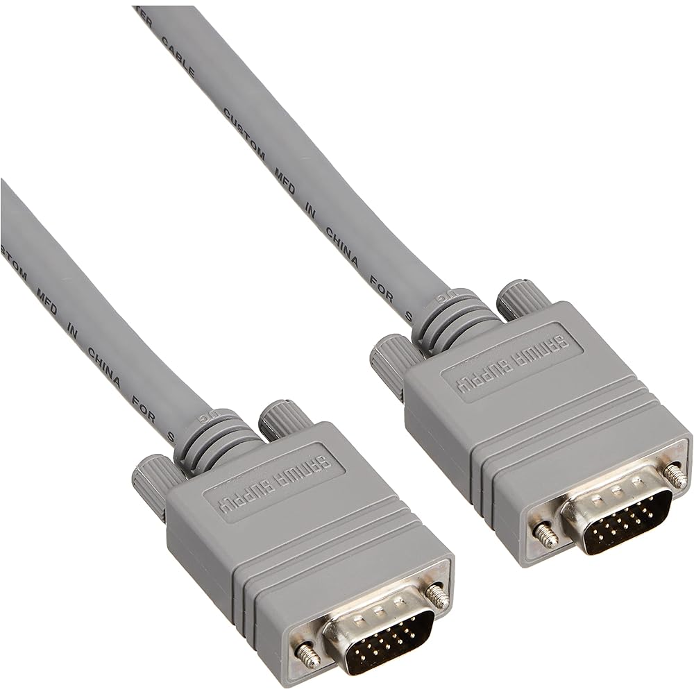 Sanwa Supply CRT composite coaxial cable 4m light gray KB-CHD154K2