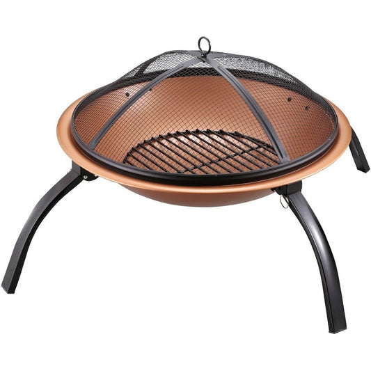 Captain Stag Stove Grill Bonfire Stand Round Fire Pit UG-29