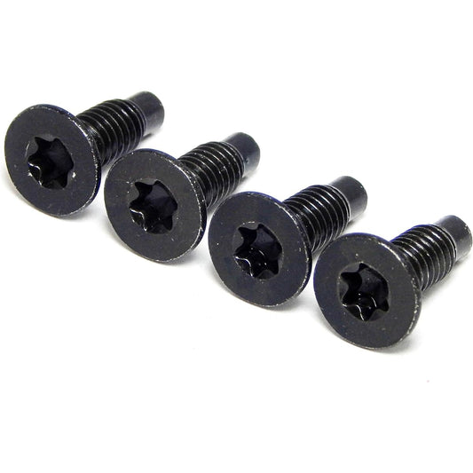 Red Hound Auto 1976-2006 JEEP CJ YJ WRANGER Wranger Frame Frame Hinge Black Torx Screw 4 pcs set Grade 5 Steel
