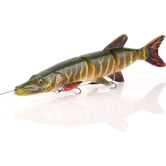 SAVAGEGEAR 4D Line Through Pike 10 inch/14.5 inch/19 inch slow sinking model various