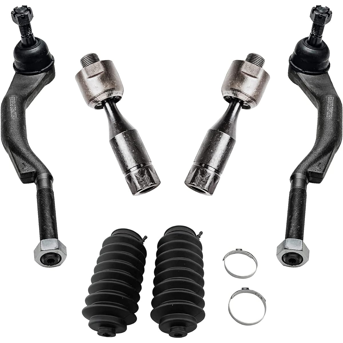 DETROIT AXLE -16mm Tie Rod End only -6 Peace Front Tie Rod Kit Civelate Trail Blazer & GMC Emboy -Inner & Outer Tie Rod