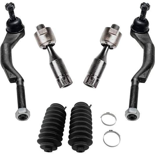 DETROIT AXLE -16mm Tie Rod End only -6 Peace Front Tie Rod Kit Civelate Trail Blazer & GMC Emboy -Inner & Outer Tie Rod