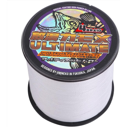 Wandering Seagull PE Line Fishing Line No. 0.3 1000M Clear White 4 Pieces 9lb Ultimate Power Aging Rockfish Rockfish Ring Trout Bass Black Bass