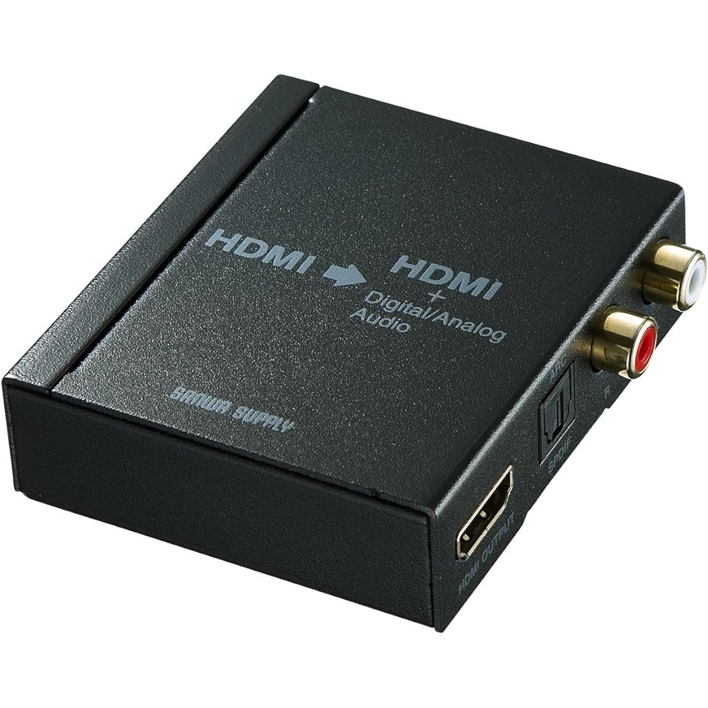 Sanwa Supply HDMI signal audio separator (optical digital/analog compatible) VGA-CVHD5