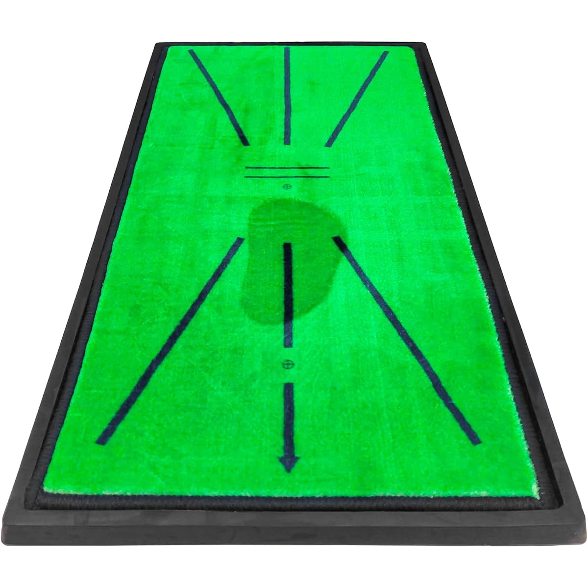 GolfStyle Golf Mat Golf Practice Mat Practice Swing Practice Equipment Indoor/Outdoor Artificial Grass Rubber Mat Practice Shot Mat for Practice