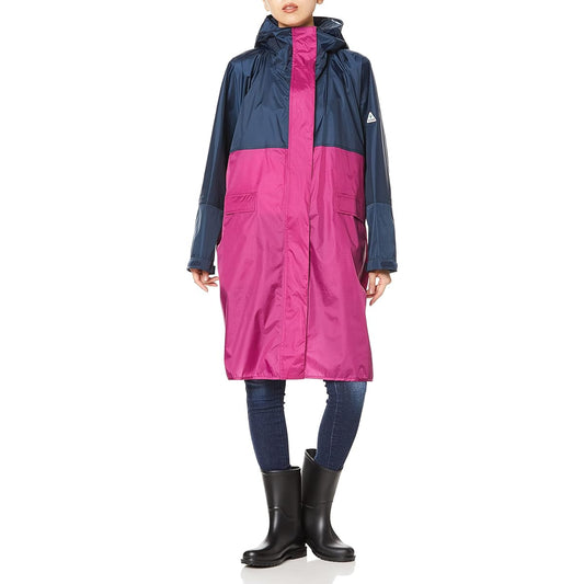 [Fulton] Rain Goods MOONBAT Nylon Lip Bicolor Poncho with Seam Tape Women's Men's Gift Present 13171