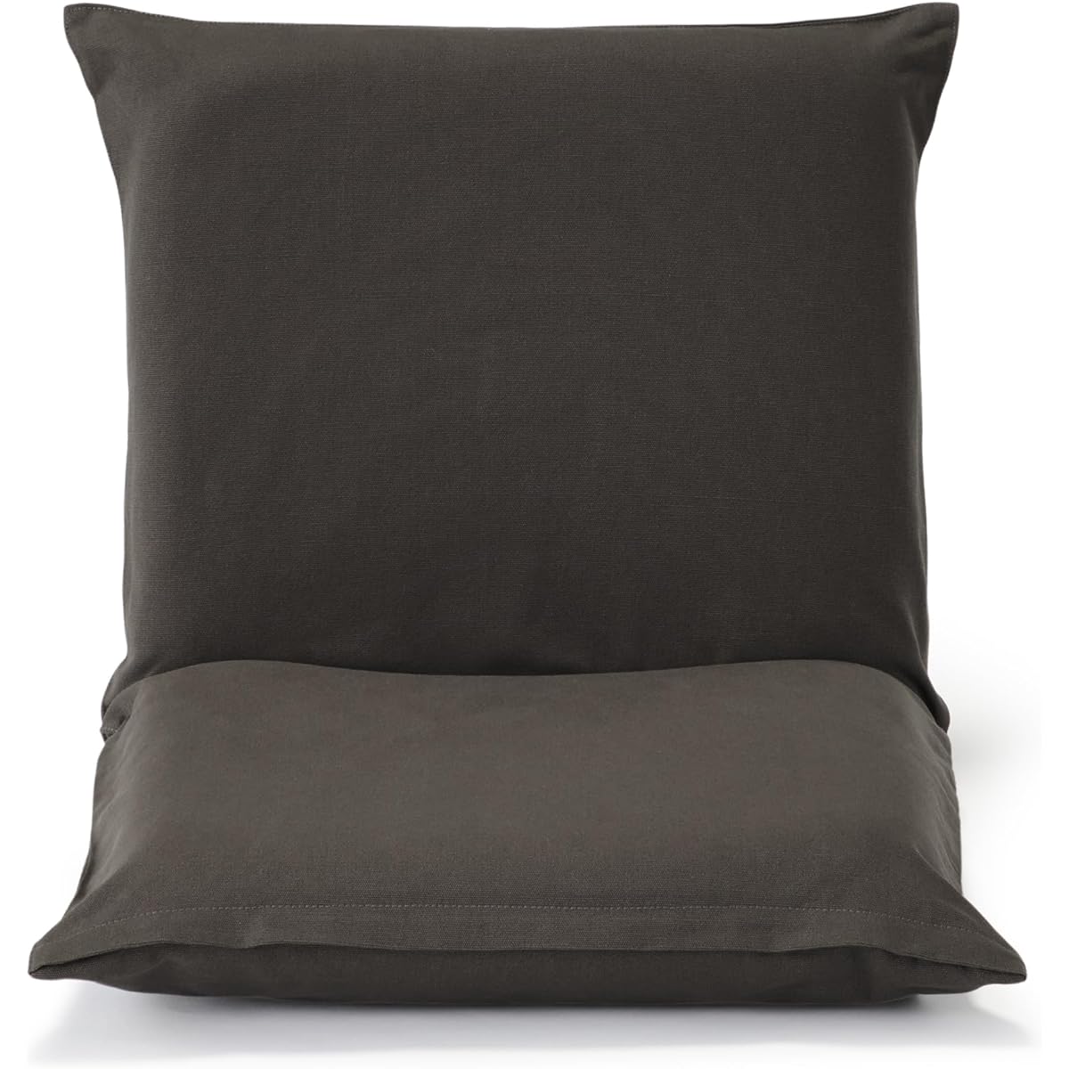 MUJI Seat Brown Small Width 50 x Depth 62 x Height 44 cm Washed Cotton Canvas 12911098