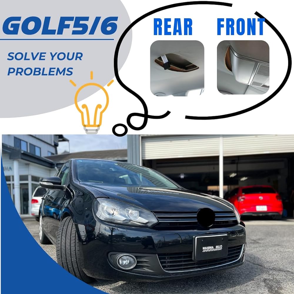 CASPORT VW Golf 5 GOLF5 Roof Lining Repair Trim Matte Black CAVW020