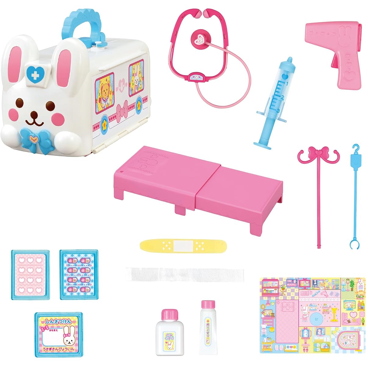 Pilot Corporation (PILOT CORPORATION) Mel-chan Osewa Parts Pipipi de Shindan! Lots of chatter Rabbit-san (pink eyelashes set)