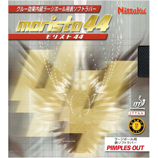 Nittaku Table Tennis Rubber Morist 44 NR8671 Black Extra Thick