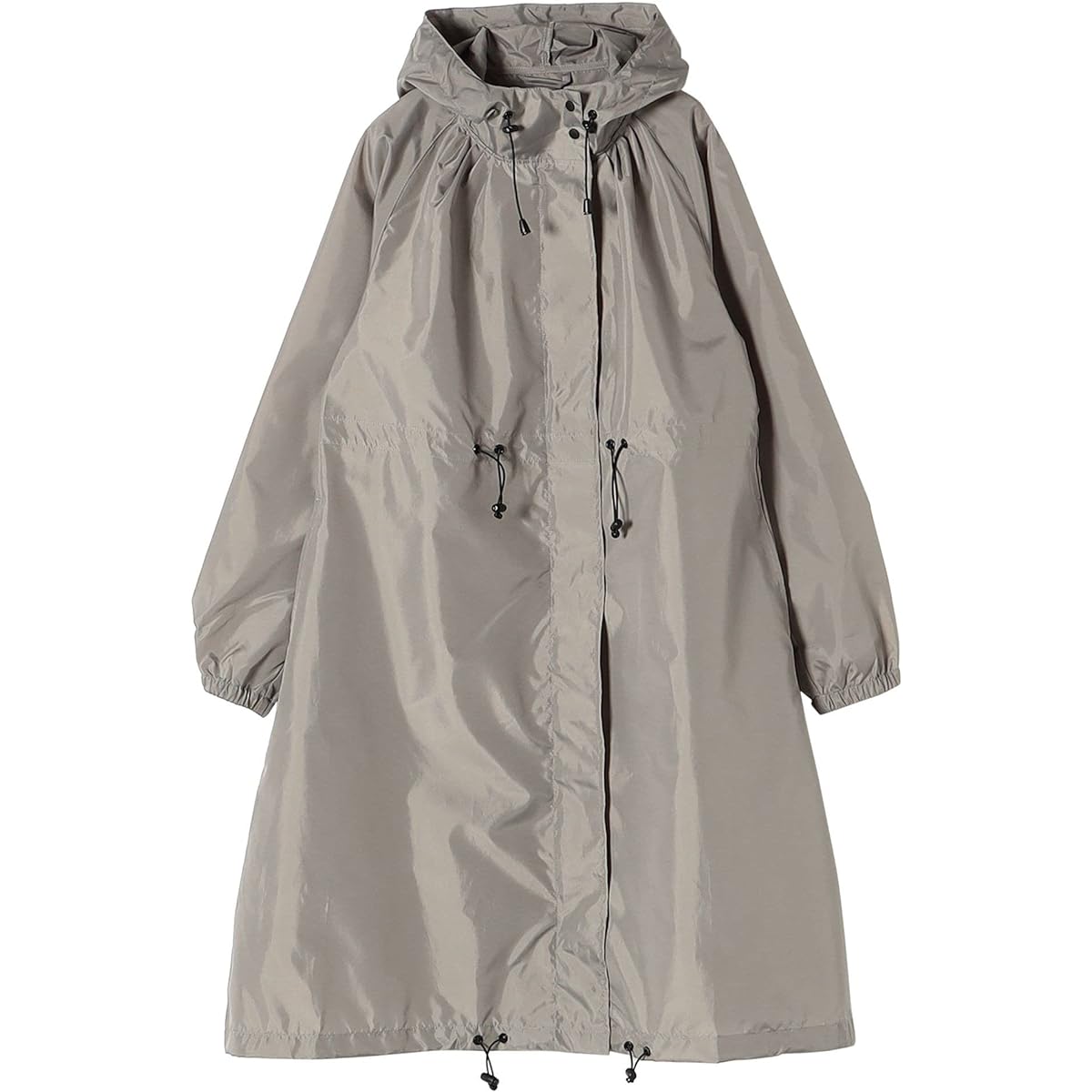 [Ships Any] [WPC] Wpc. Coat Earth Color Long Mod Rain Coat Women's 724900015