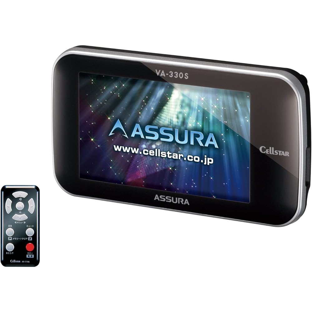 CELLSTAR Compact one-body type GPS radar detector VA-330S