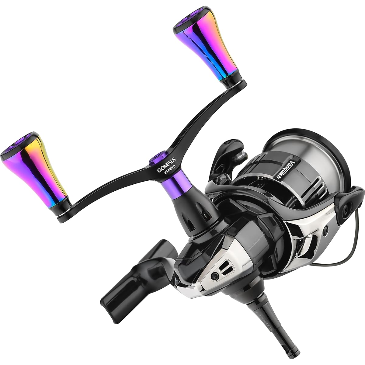 Gomexus Handle T20 Knob 98mm Handle Reel Handle Aging Egging Light Game For Left and Right Use Compatible with Vanquish Vanford