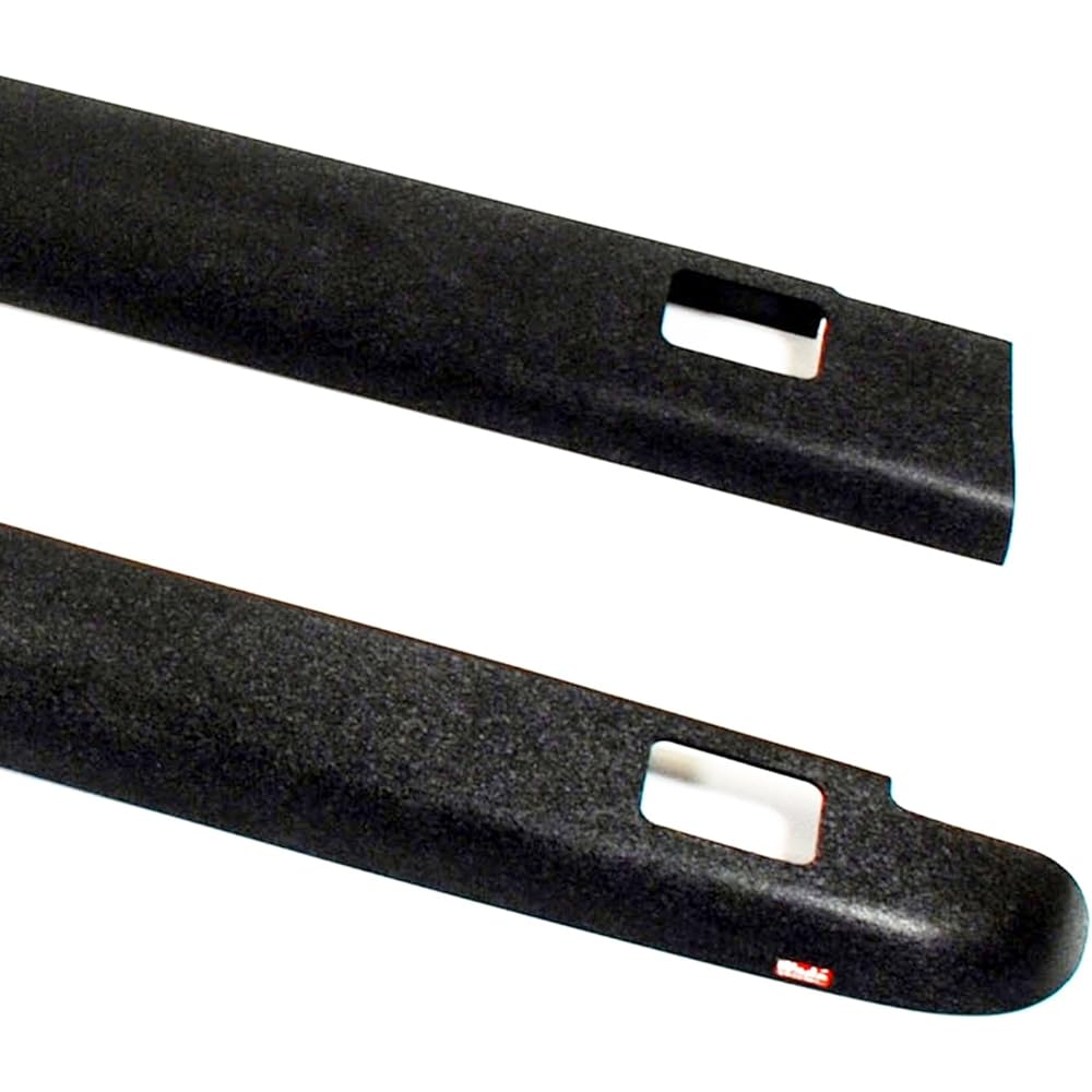 Wade 72-41114 Trucks Backdate Rail Cap Black Smooth Finished with Pile Hole 2007-2014 Chevrolet Sylvarad 1500 Crew Cab Extend Cab 5.8 Feat 2 pieces set