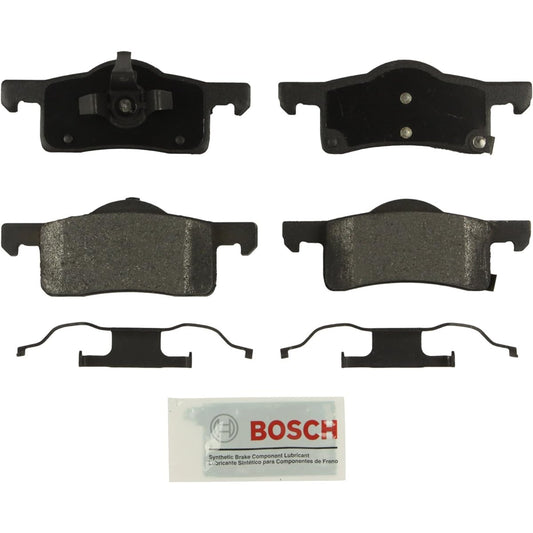 BOSCH BE935H Blue Disc Brake Pad Set With Hardware 2003-06 Ford Expedition and Lincoln Navigator -Rear