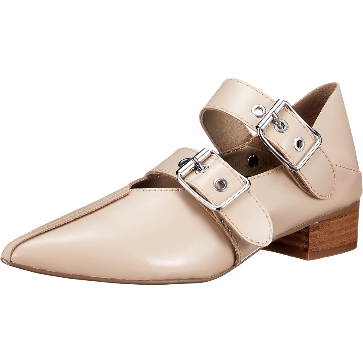 [Fur Fur] Double Strap Babouche RWGS215506 Women's