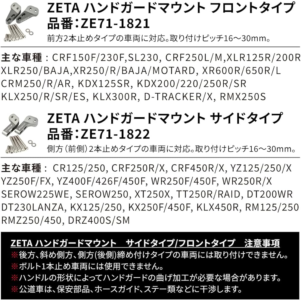 ZETA Handguard Mount Front Type Armor Handguard Only ZE71-1821