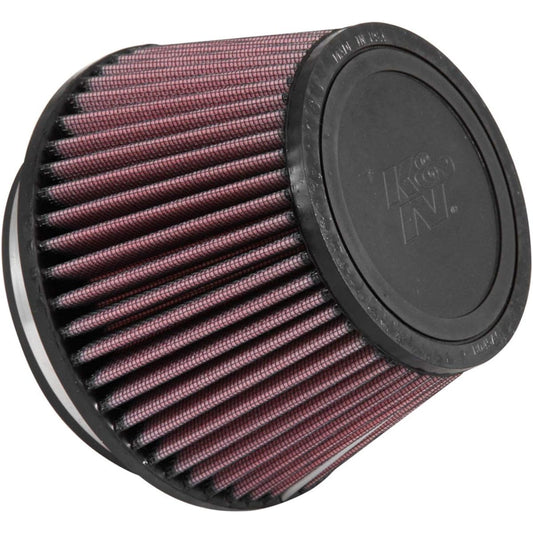 K & N Universal Lump On Air Intake Filter: High performance, Premium Washing, Replacement Filter: Flange Diameter: 5 inches, Filter Height: 4.125 inches, 1 inch, shape: Taper conical, RU-5163XD, RU-5163XD