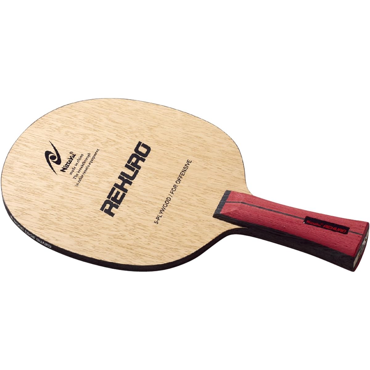 Nittaku Table Tennis Racket Recro Shakehand Attack 5 Pieces Plywood