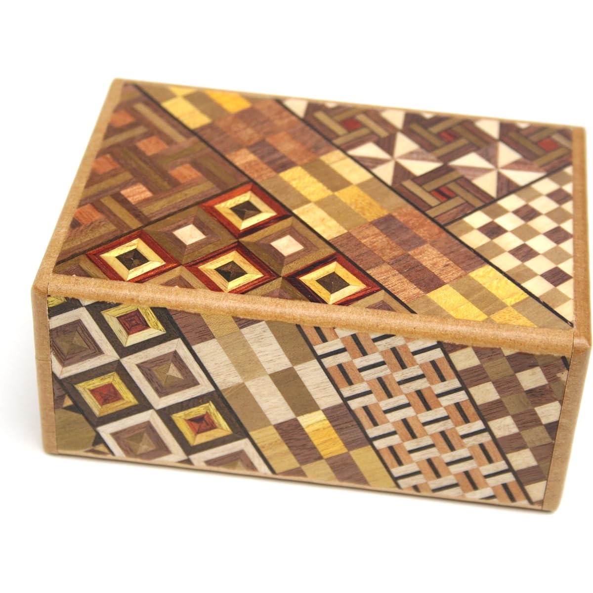 Hakone marquetry secret box 12 times trick