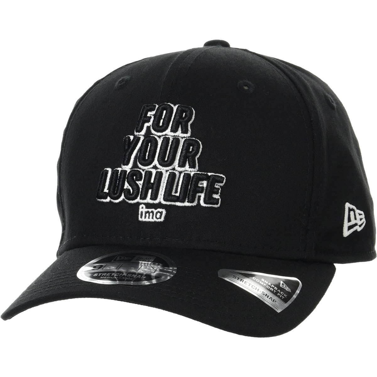 Ams Design (Ima) ima-New Era 9FIFTY-Stretch Snap [FYLL] #W-CP010 BLACK