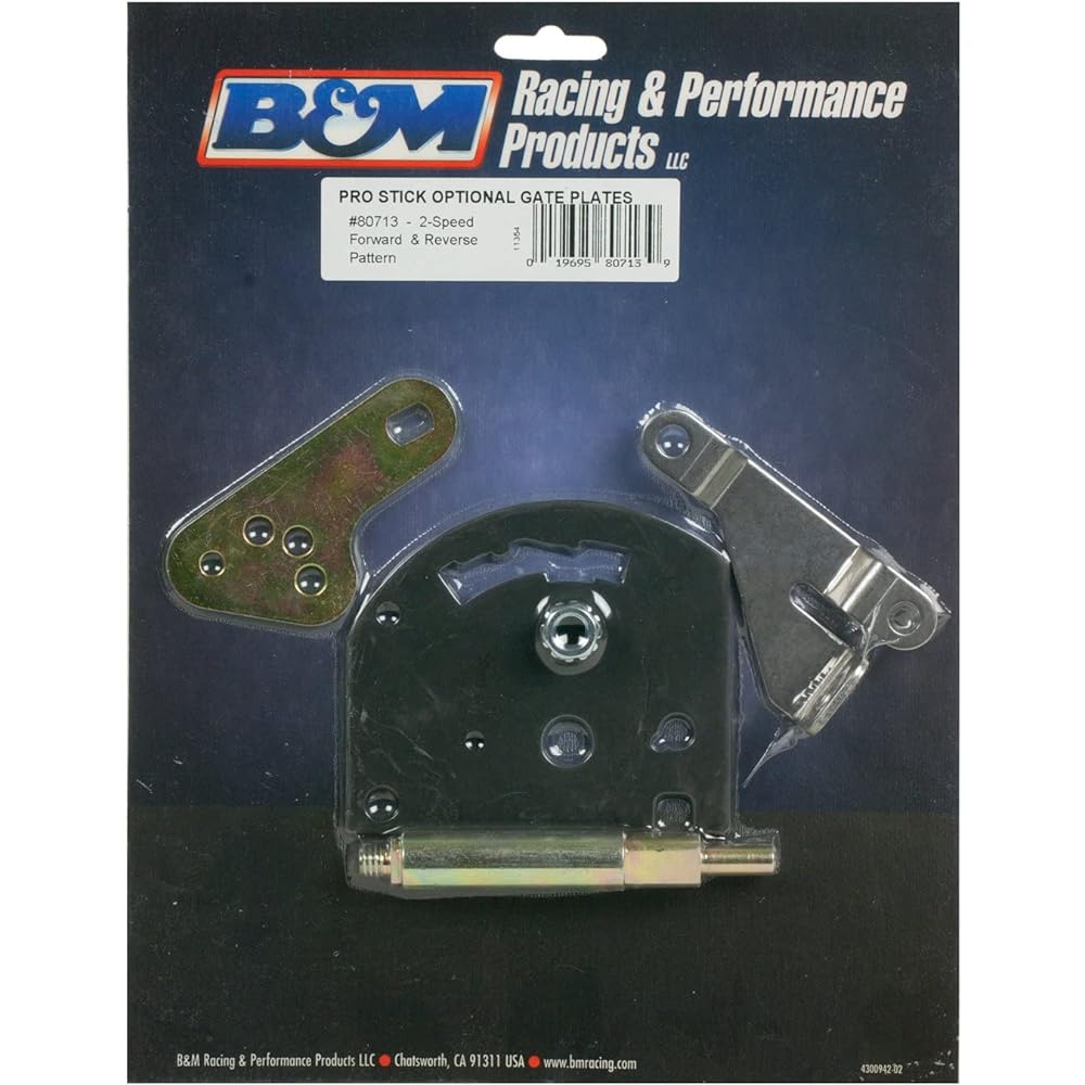 B & M 80713 2nd speed and inverted direction pattern Gate Plate For Prostic Automatic Shifter