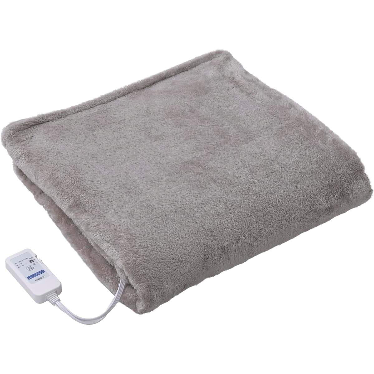 [Yamazen] Electric blanket, duvet cover, 210 x 150 cm, single, washable, comes with a timer to prevent forgetting to turn it off, deodorizing treatment, dust mite extermination function, 3 temperature adjustment levels, Mocha YFTKB-55