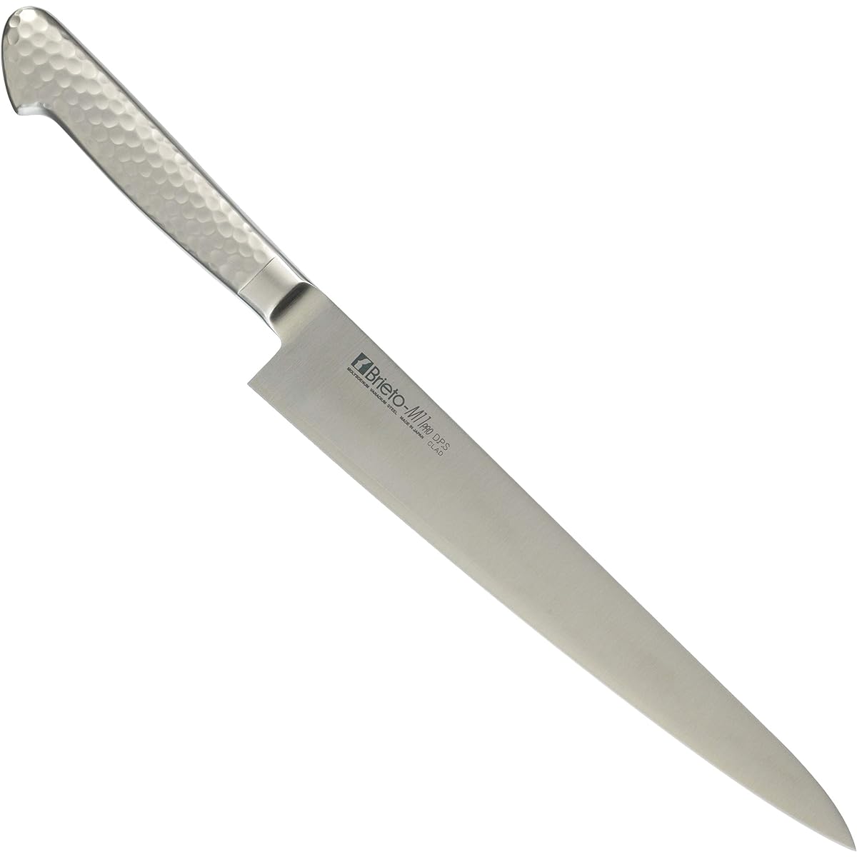 Kataoka Seisakusho Sujihiki Knife Silver 240mm Made in Japan Brieto-M11pro D.P.S CLAD Molybdenum Vanadium Steel Interrupt M1113-D.P.S