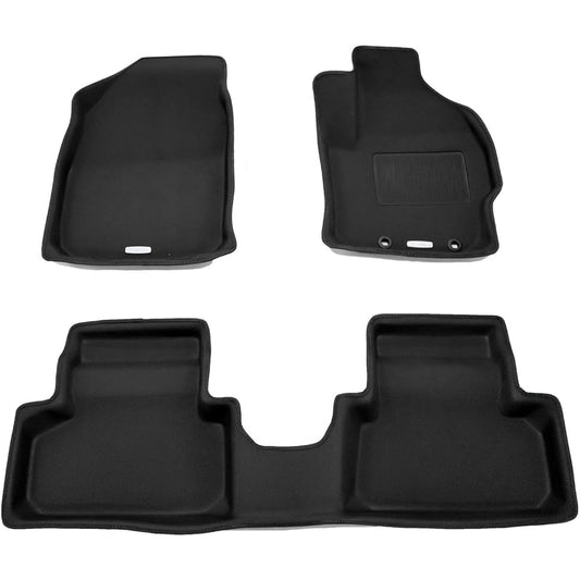 Clazzio Floor Mat 3D Type Set for 1 Yaris Hybrid/Yaris Cross Hybrid NEW Rubber Type Black ET-1126 [5EETB1126K]