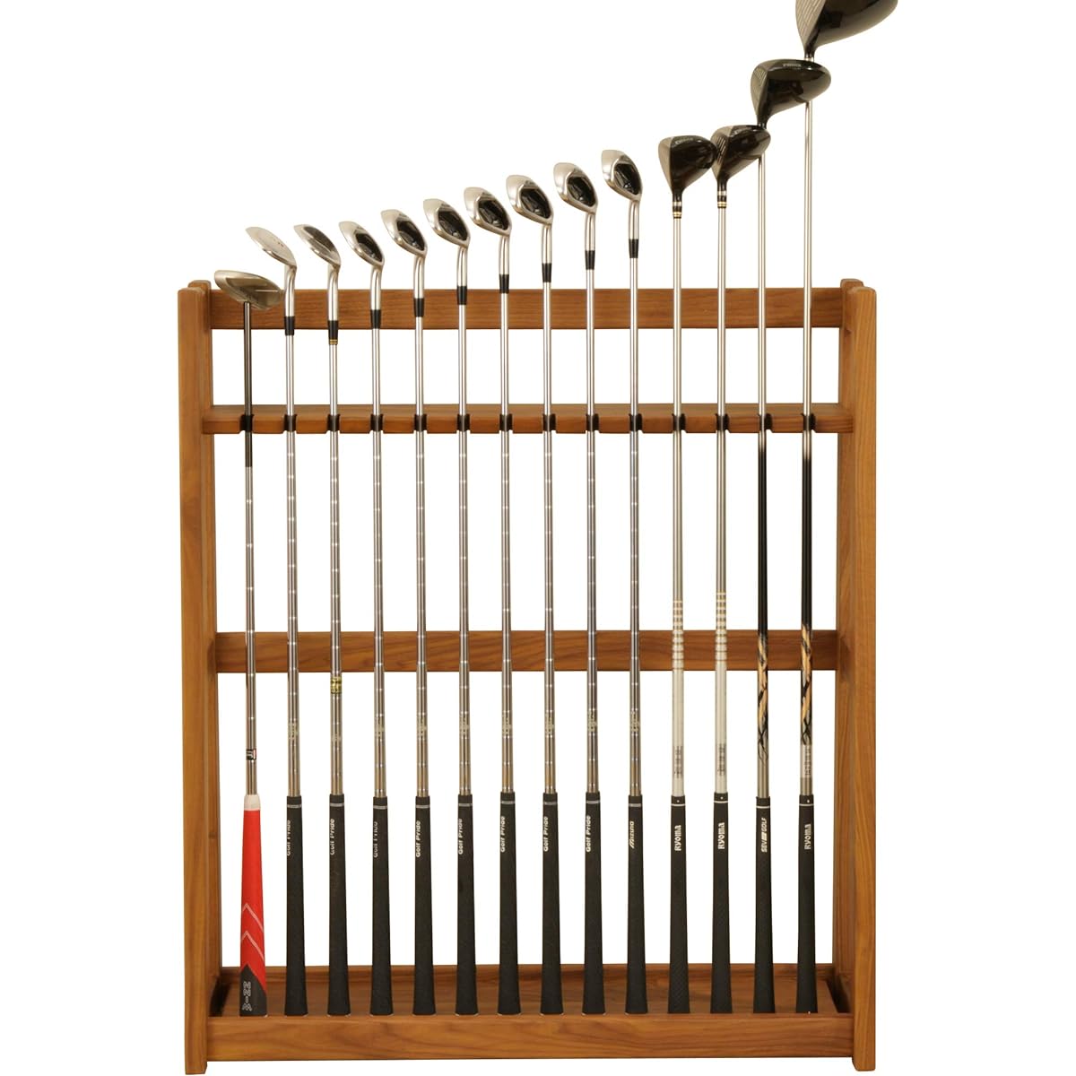 Tsukuba Sansho G-LIFE 800 Golf Bag Rack Walnut