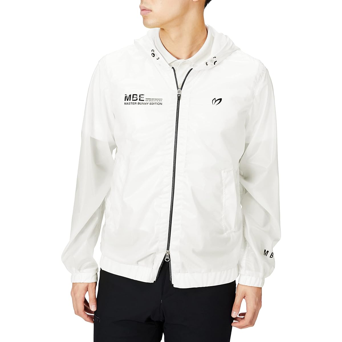 [Master Bunny] Men's zip blouson (clear laminated) / Golf outerwear / 758-2220801