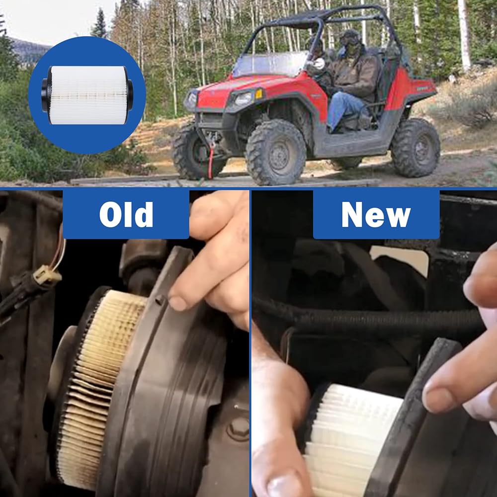 WADOY RZR 800 Air filter 1240482 Polaris (2008-2014) For UTV