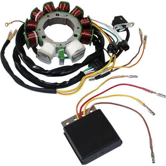 Caltric Stator and Regulator Rectifier Compatible with Polaris Sportsman 6X6 2000 2001