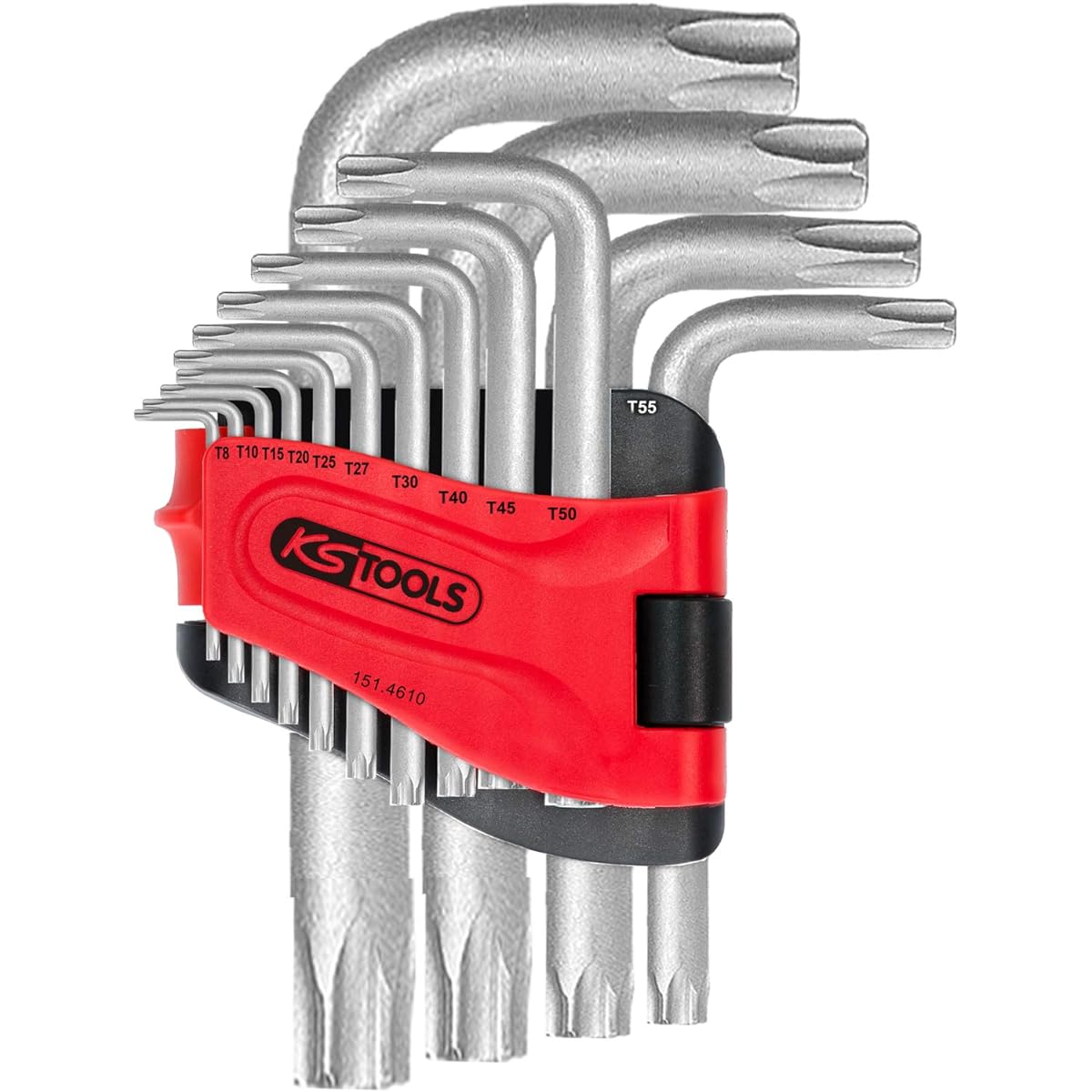 KS Tools Torx Angle Key Wrench Set Short 14 Pieces 151.4610