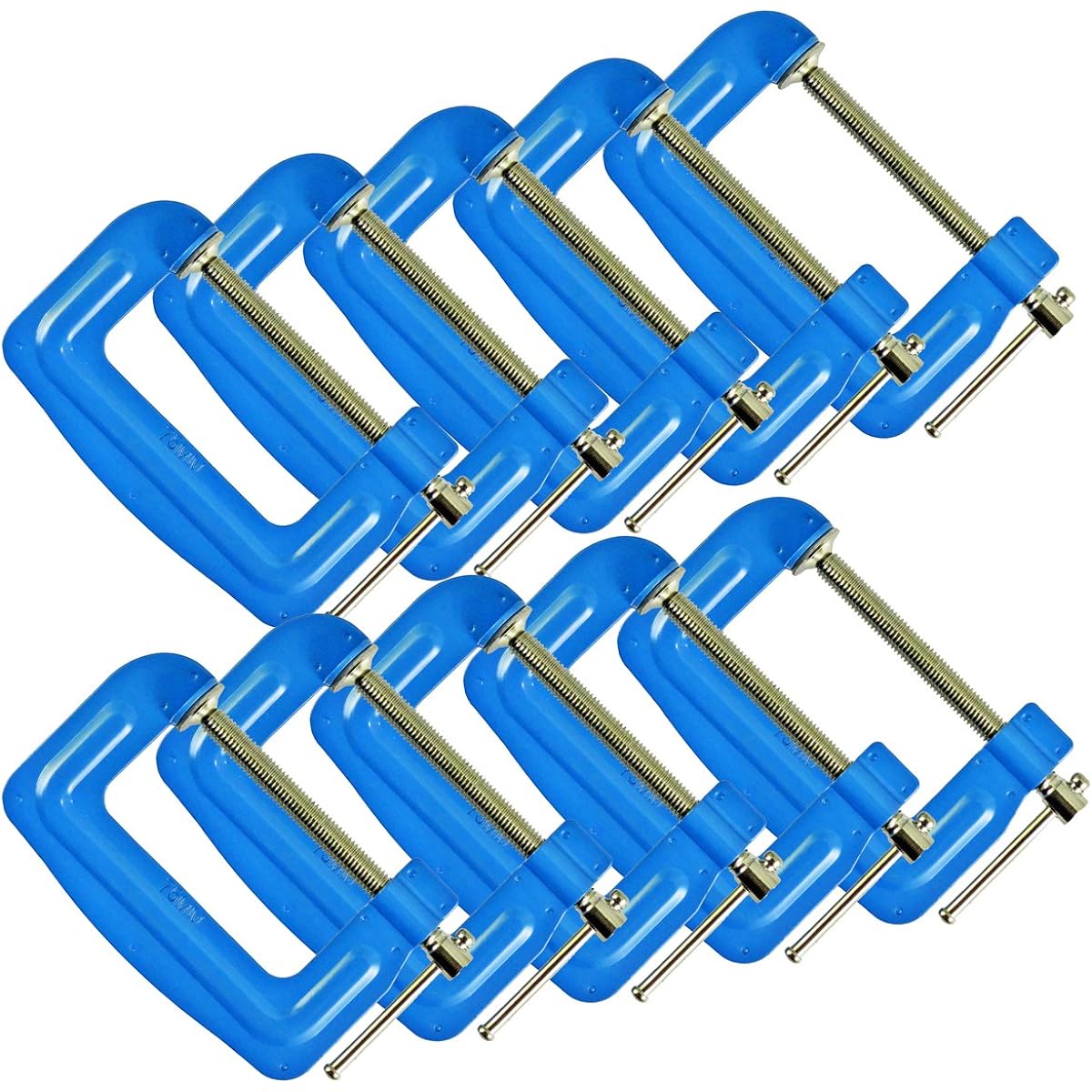 SUN UP steel clamp 10 pieces (box) 75mm