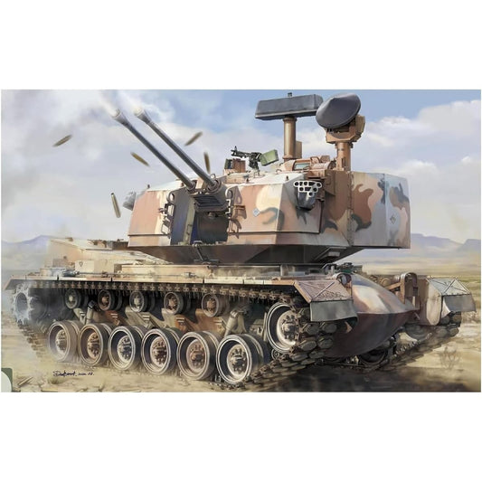 Tacom 1/35 US Army M247 Sergeant York Anti-Aircraft Tank Plastic Model TKO2160 Molding Color